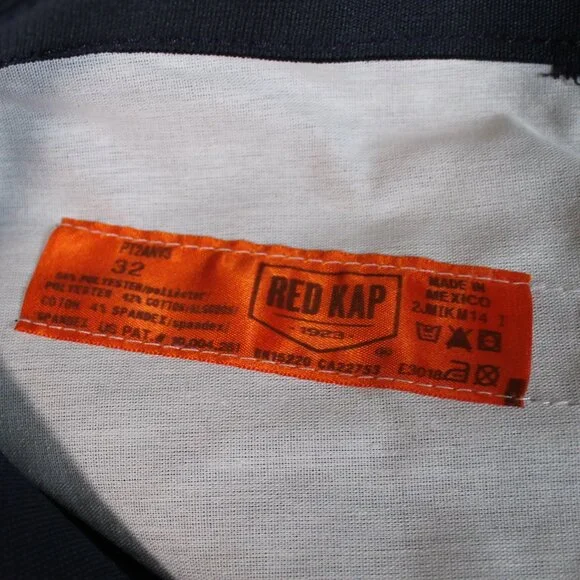 Lot of 4 Red Kap Industrial Work Cargo Pants, Navy Blue, NWT